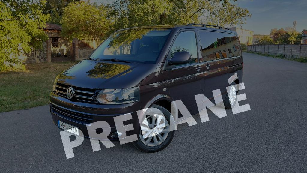 T5.1 Facelift, 2.0BiTdi 132KW, DSG 7°, 7miestne s otočnými kreslami a webastom
